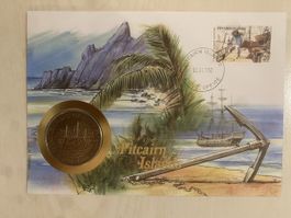 Münzbrief Pitcairn Island