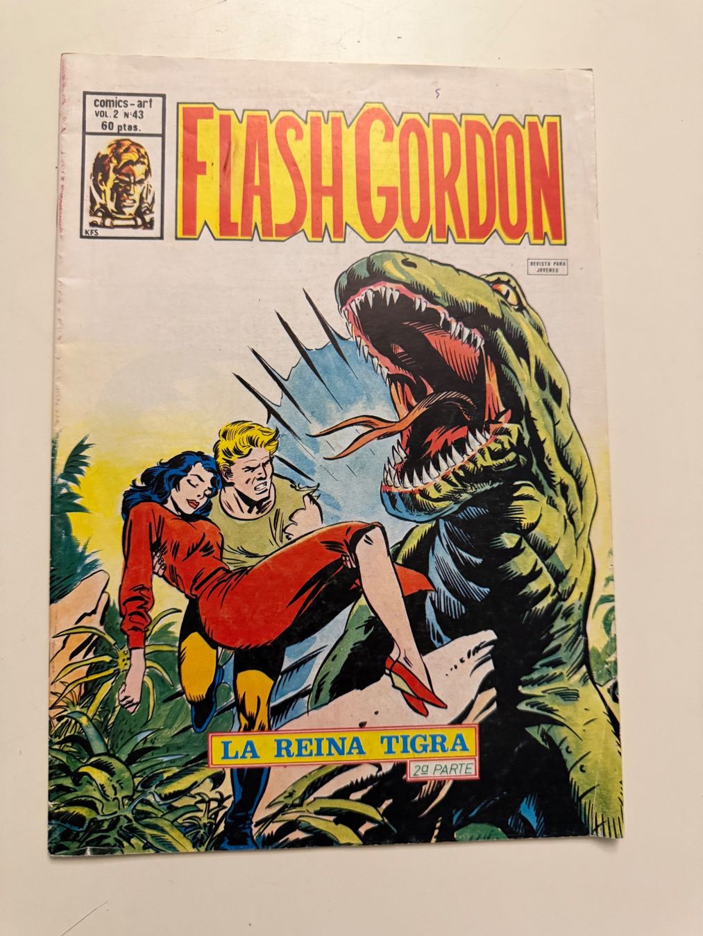 Fumetti: FLASH GORDON - COMICS-ART Vol.2 No 43 Spanisch – Usato da Münsingen venduto da Ganjam