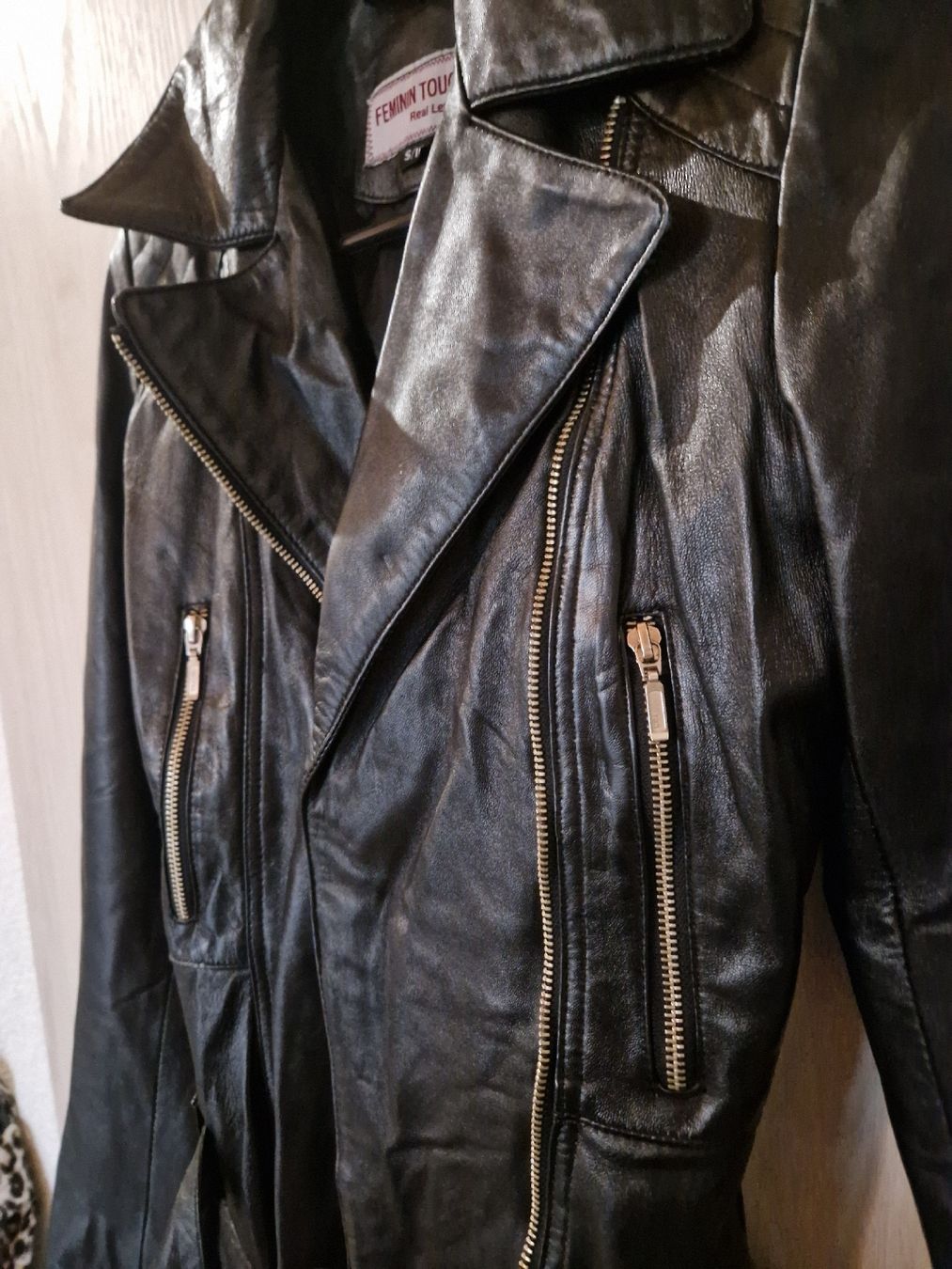 Giacche: Veste en cuir véritable  – Nuovo (secondo la descrizione) da Troistorrents venduto da cha_7vs2 2