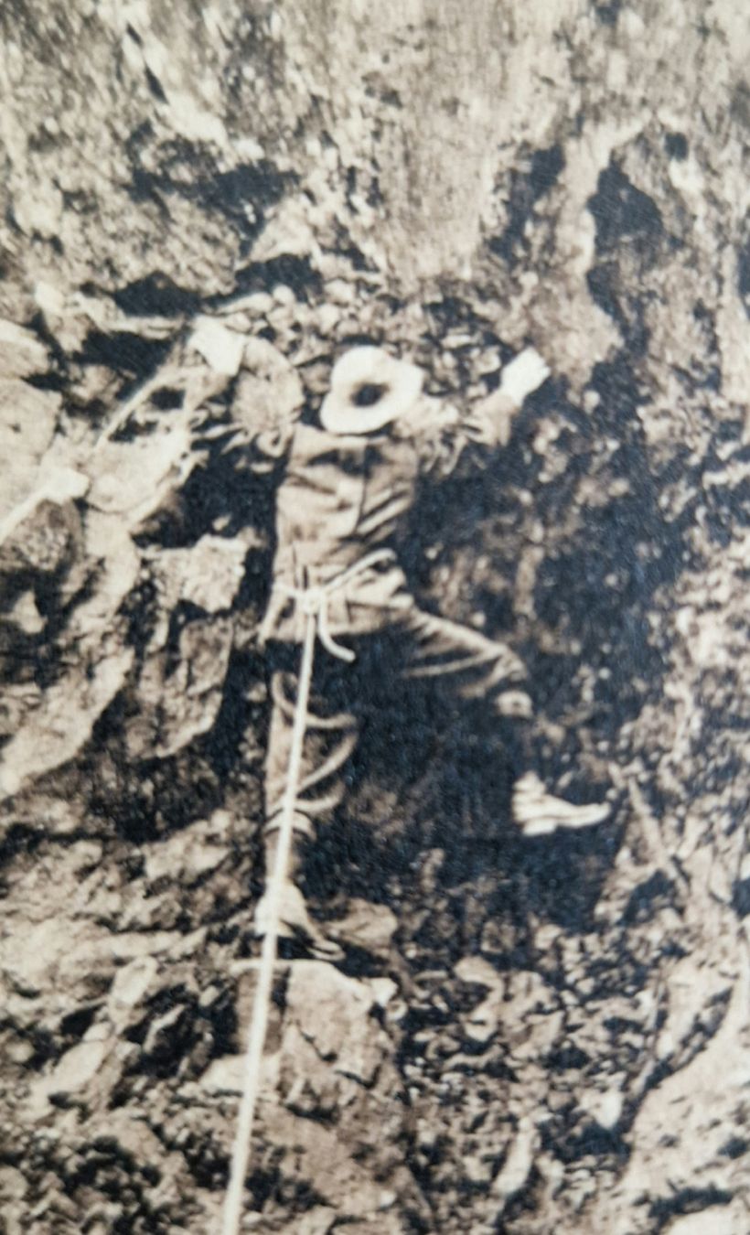Ansichtskarten: Climbing the Matterhorn  – Gebraucht aus Ebikon von Donar50 1