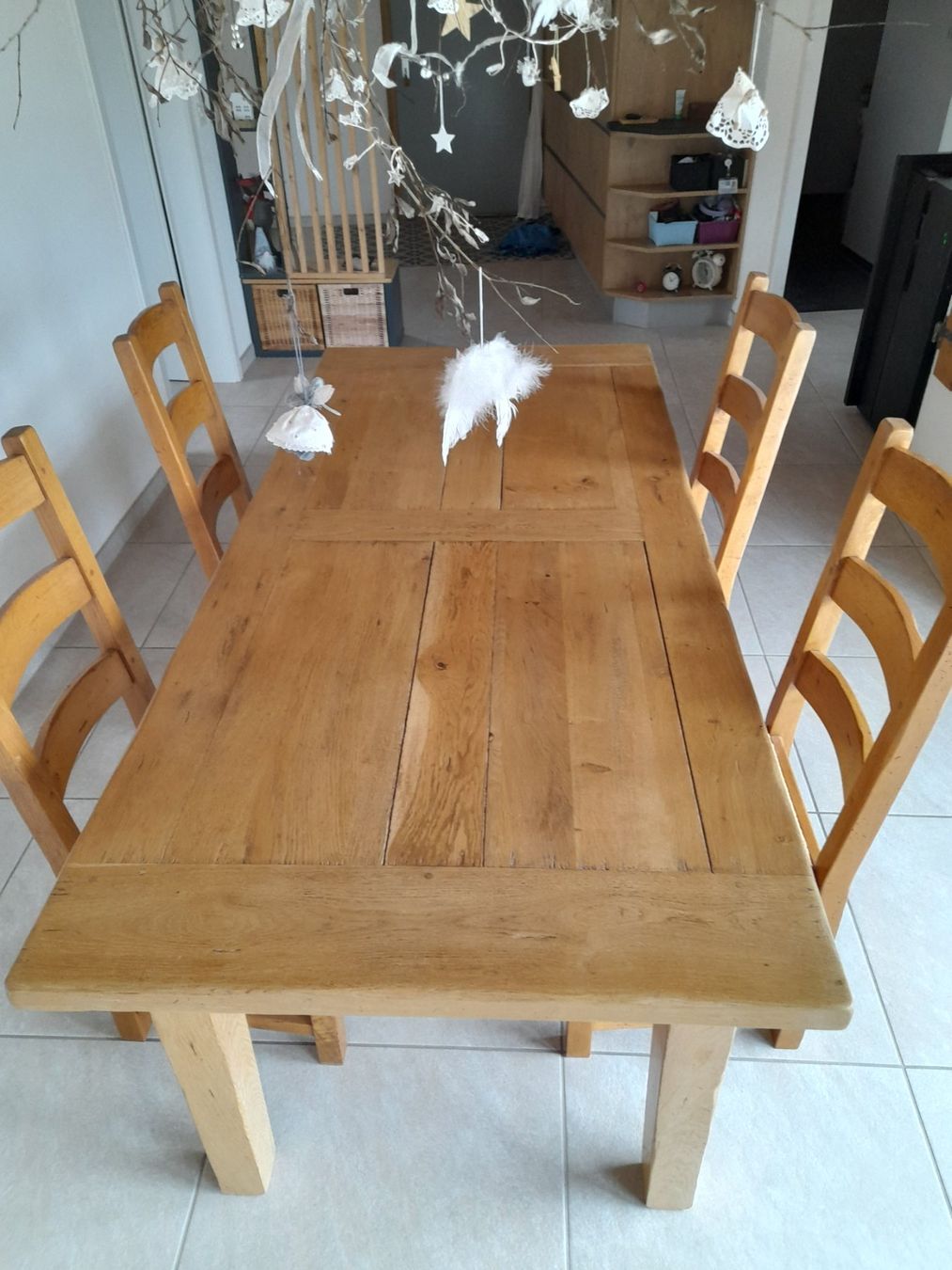 Tavoli: Table de salle à manger en bois massif – Usato da Cheyres venduto da asn_6nlj 1