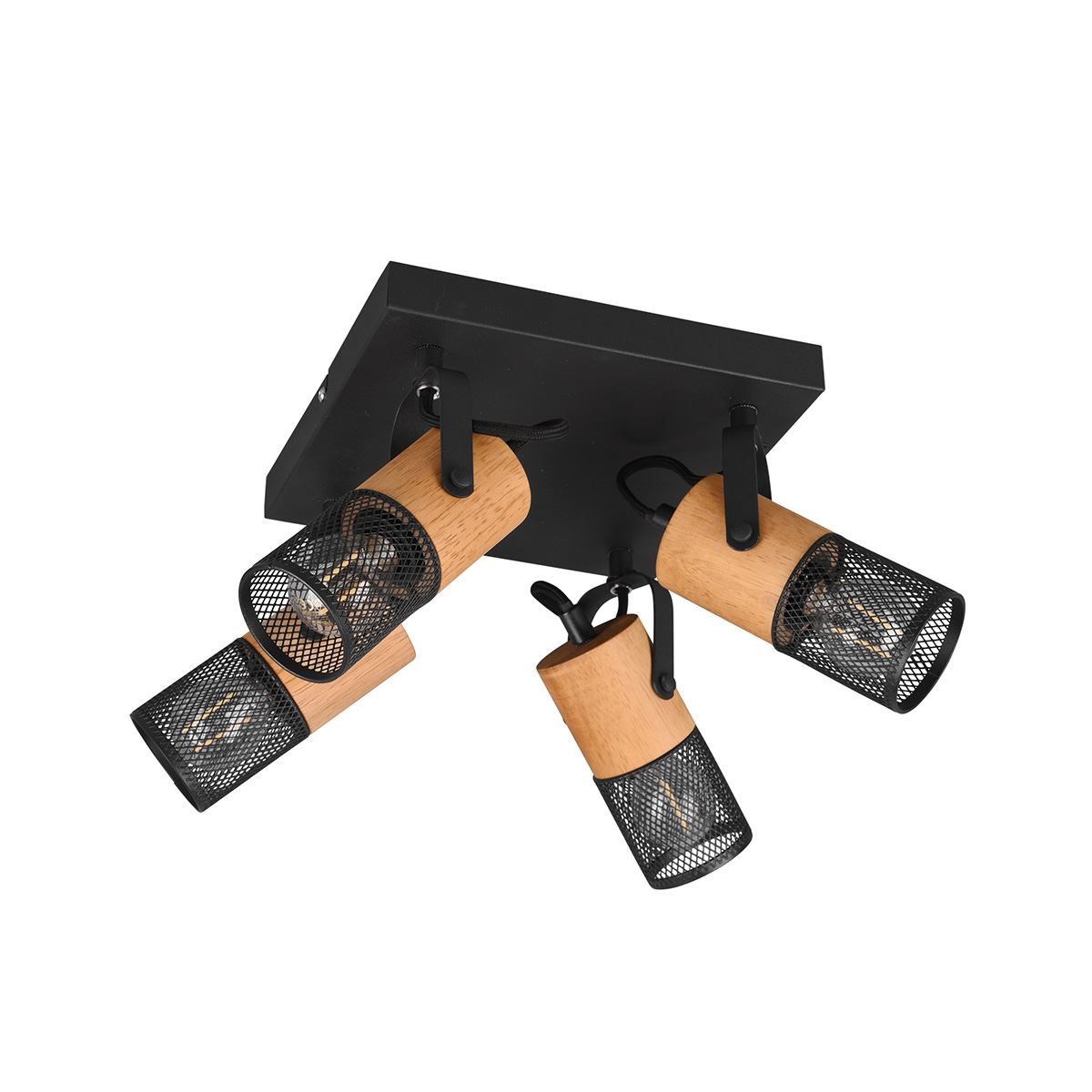 Kronleuchter & Deckenlampen: Deckenleuchte, Holz, 22 cm x 22 cm – Neu (gemäss Beschreibung) aus Kreuzlingen von Smart-Light 4