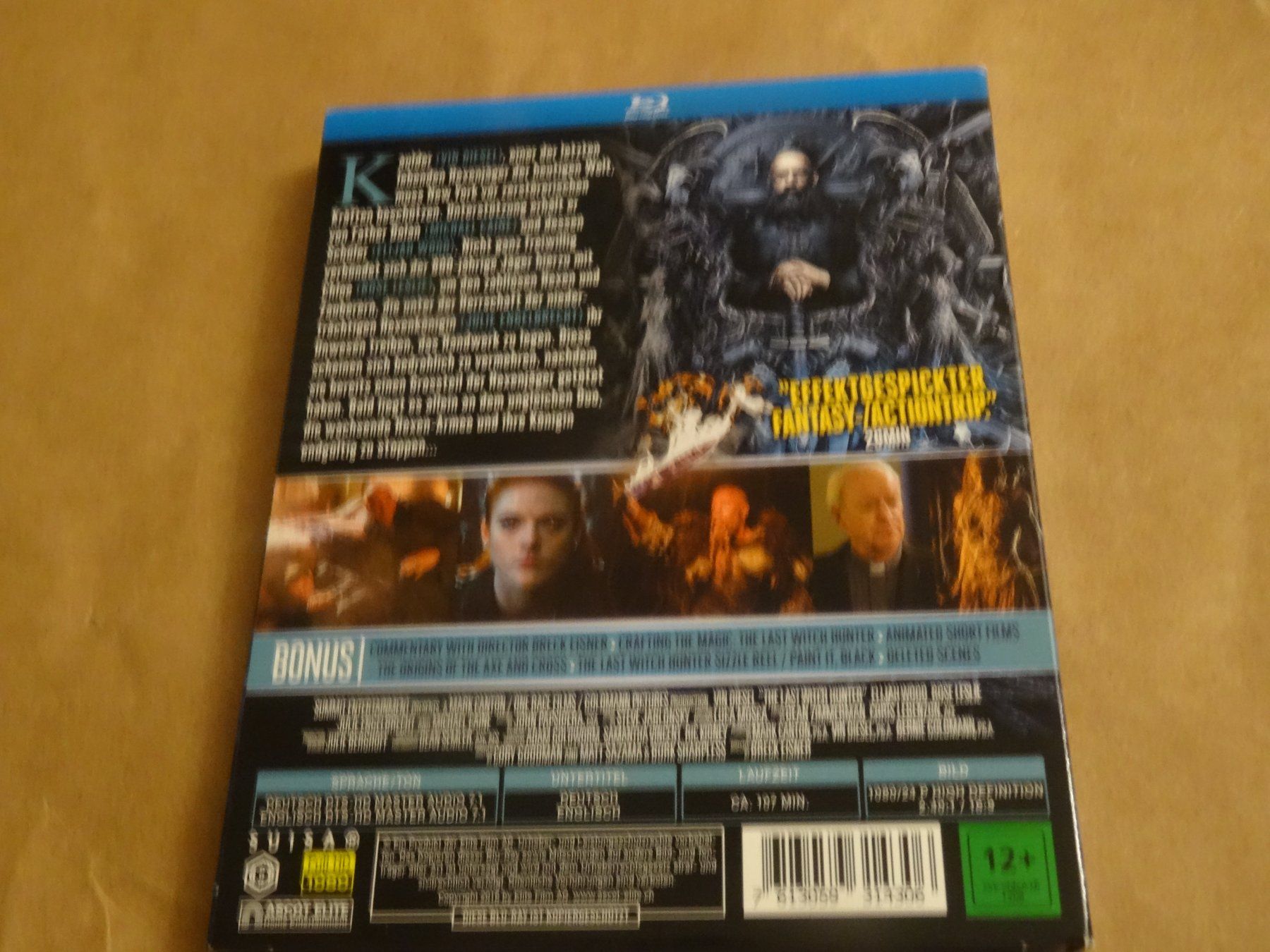 Tutti i DVDs: The Last Witch Hunter BLU-RAY – Usato da Olten venduto da Disc-Verkauf 1