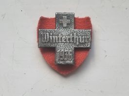 Insigne, broche Winterthur 1936 Croix Suisse