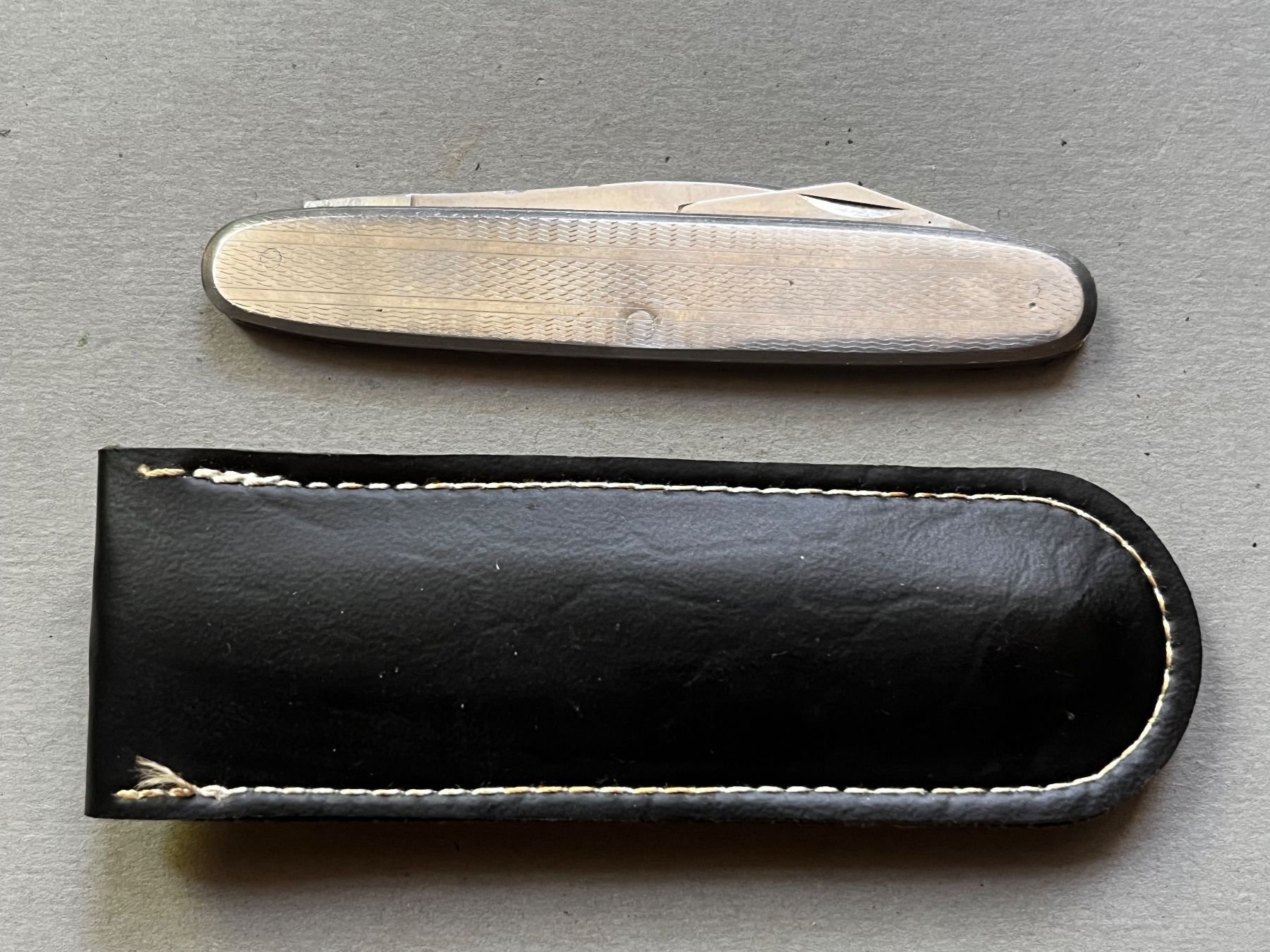 Coltelli tascabile: Edelstahl Sackmesser 82 mm - Diavolezza Etui – Usato da Zürich venduto da FV.vintage 8