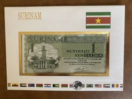 Surinam 1 Gulden Notenbrief