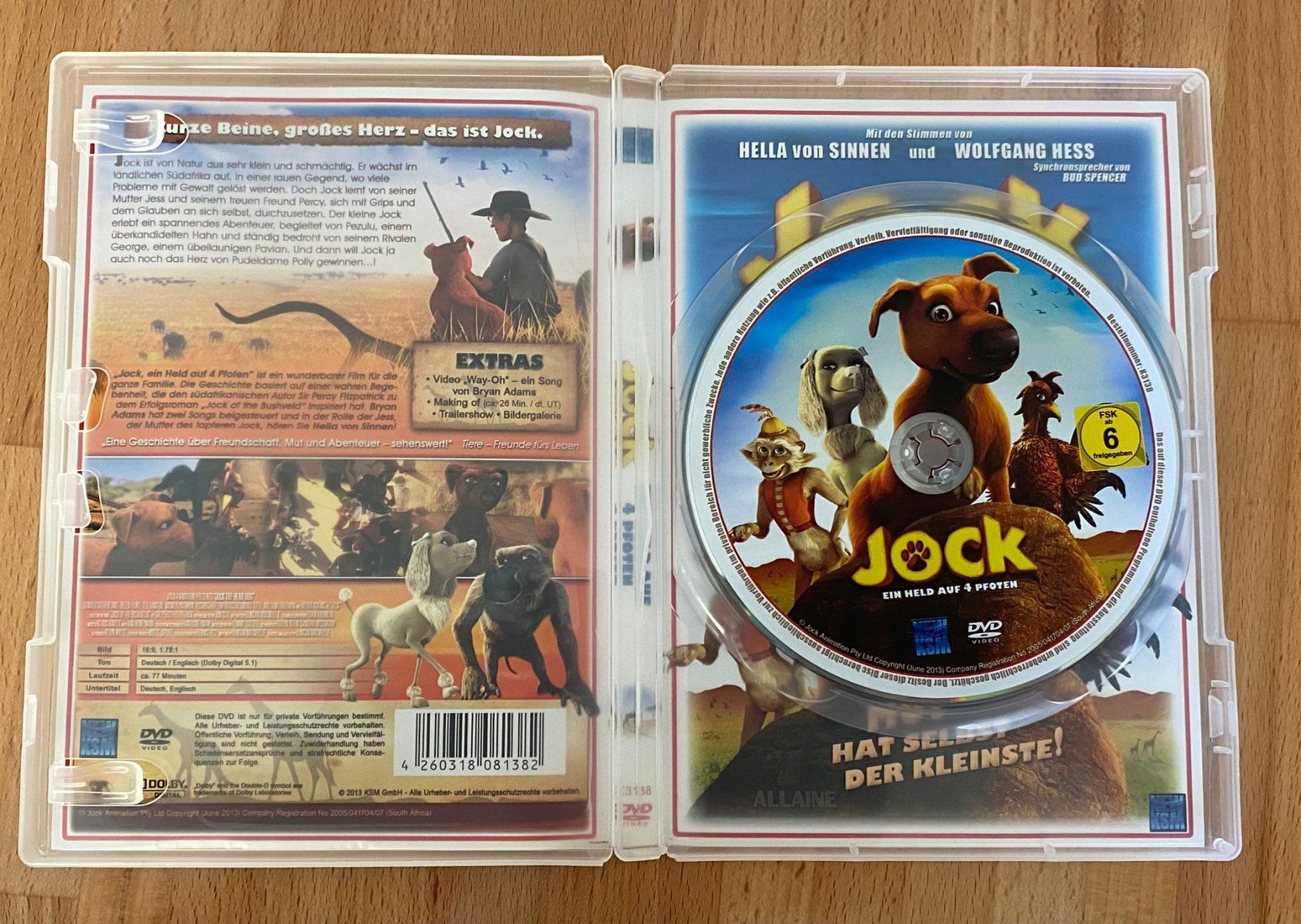 Tous les DVDs: DVD - Jock ein Held auf vier Pfoten – D'occasion à Winterthur par Secondhand-Family 3