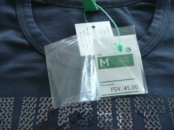 Benetton T-Shirts: Benetton Shirt dunkelblau NEU – Neu und originalverpackt aus Zug von falama 3
