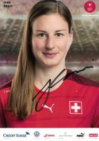 Julia Stierli Autogramm handsigniert Schweiz 2020 SELTEN