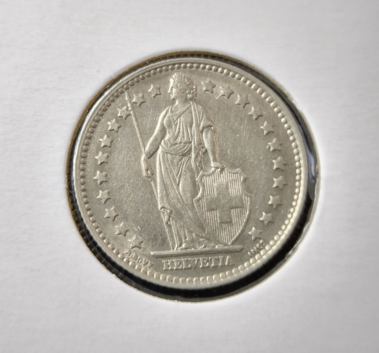 Tutti le monete: 1 Franc 1946 – Usato da Nyon venduto da AlexKey71 2