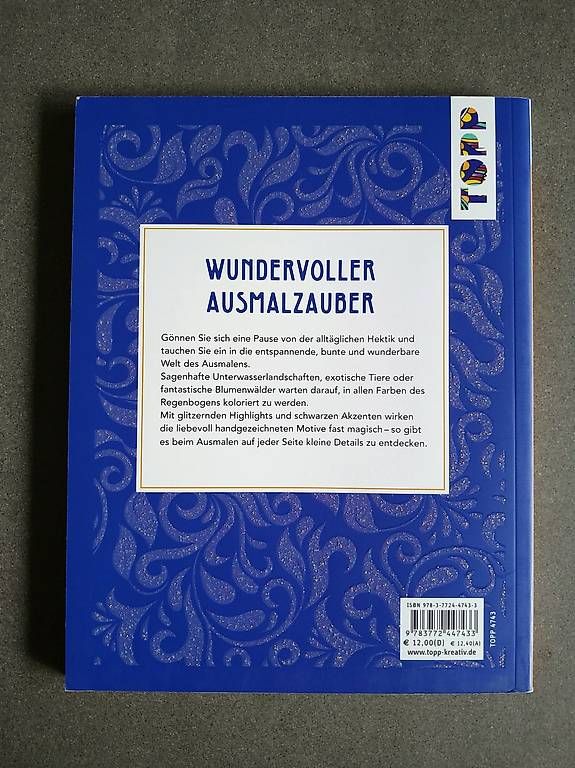 Libri: Ausmalbuch: Magische Glitzerwelt – Usato da Schlieren venduto da elisa_zh 1