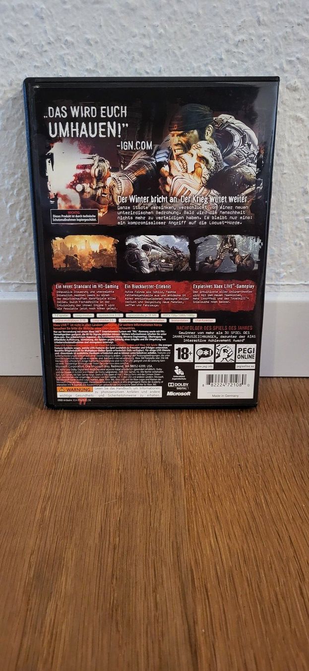 Microsoft Spiele: Xbox 360 - Gears of War 2 – Gebraucht aus Münsingen von DigitaleSpielecke 1