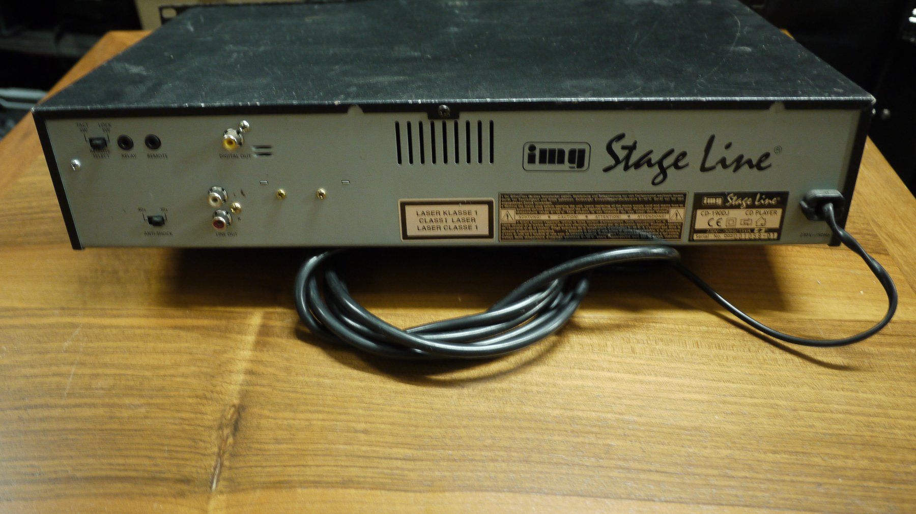 Lettore multimediale & Streamer: IMG Stageline CD-Player (CD-190DJ) – Usato da Kaiserstuhl AG venduto da GTM-Kaiserstuhl 3