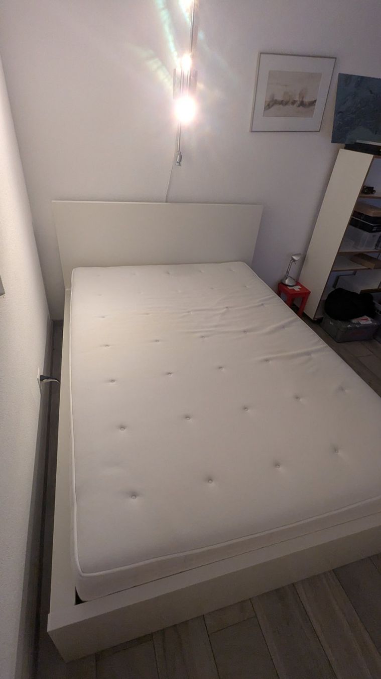 Ikea Lits: Ikea Bett mit Matratze – D'occasion à Azmoos par Epsylon3 2