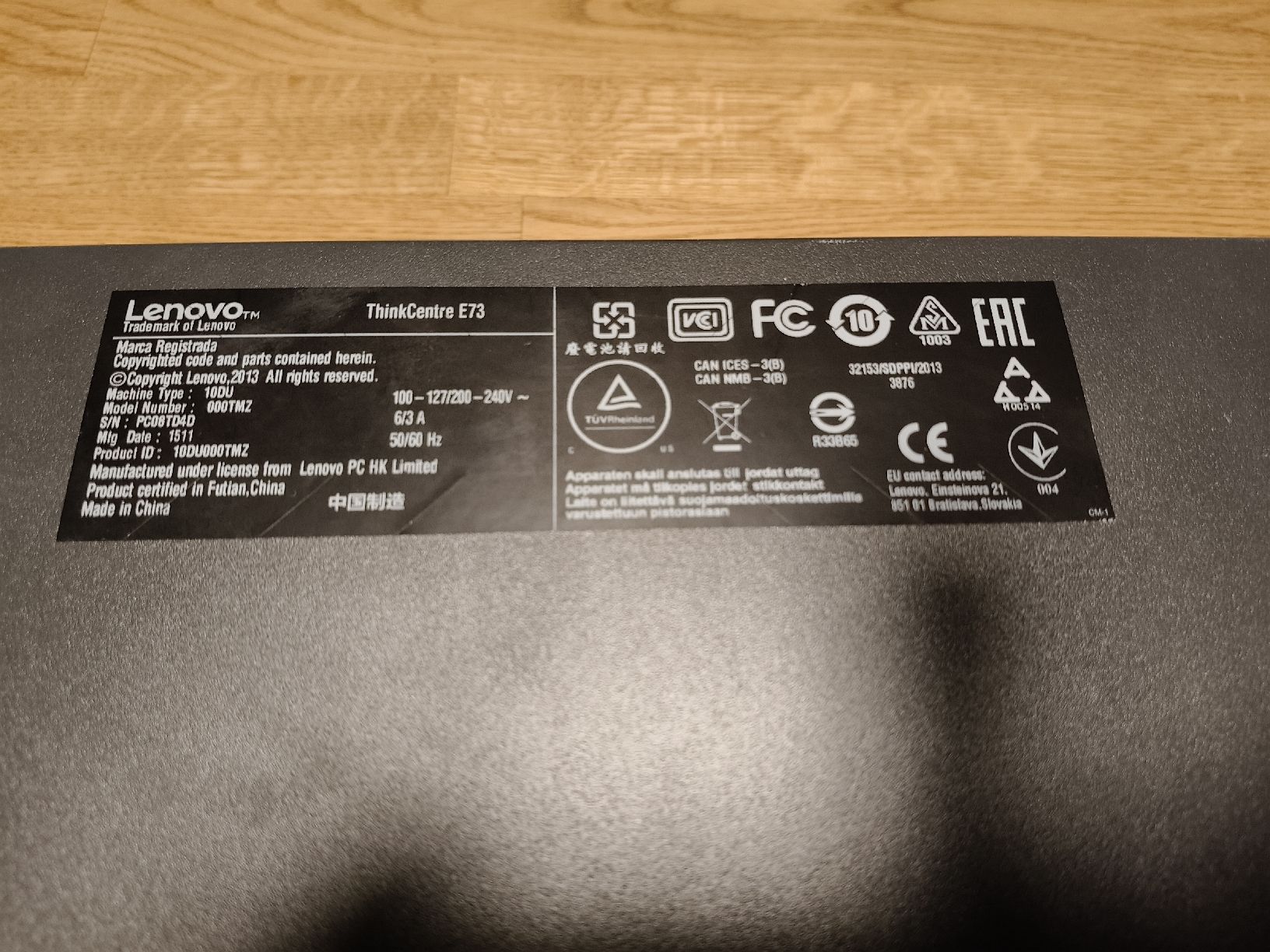 Lenovo PCs: Lenovo ThinkCentre E73 mit GTX 750 Ti OC – Gebraucht aus Wichtrach von Pentium98 5