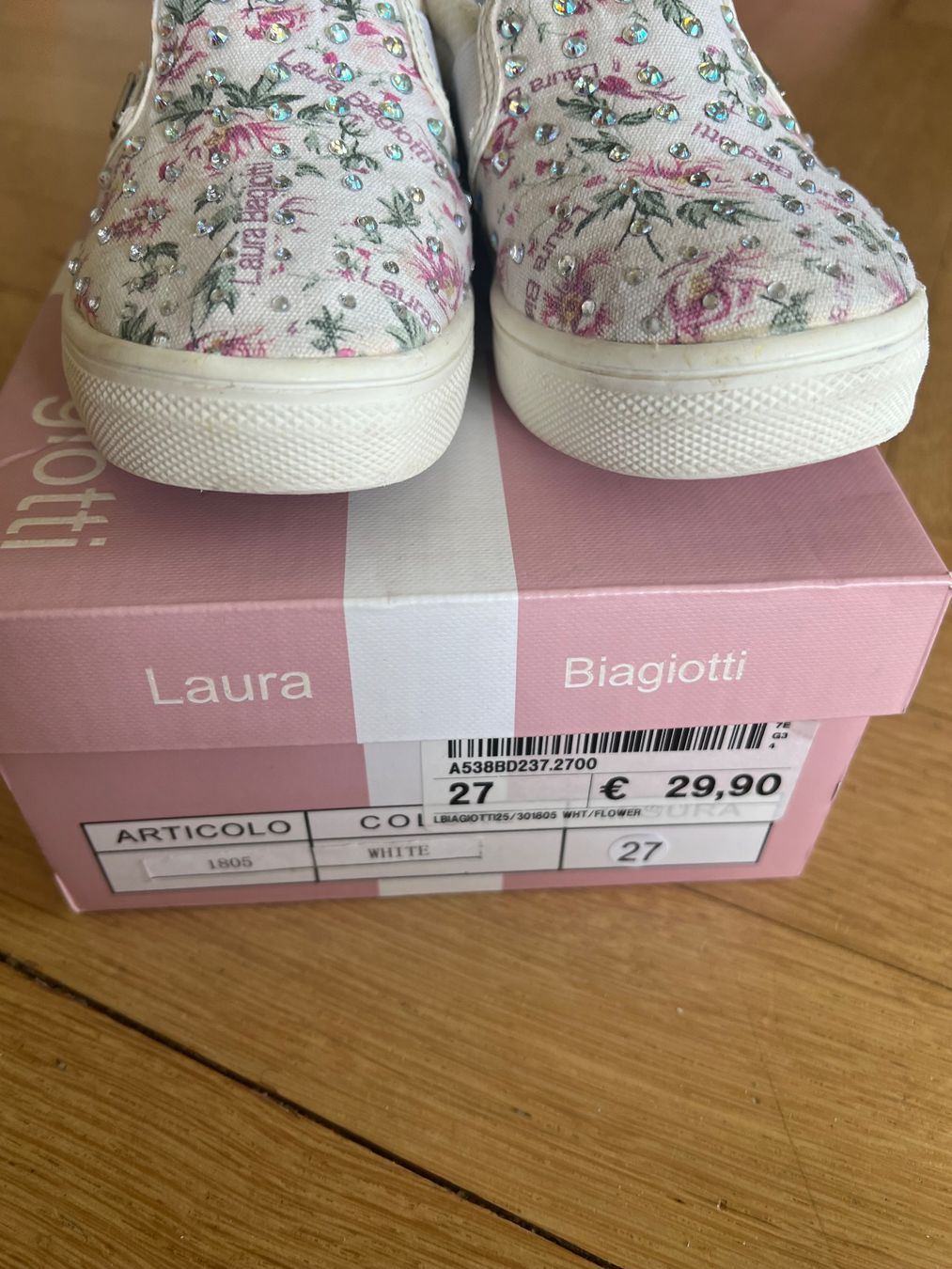 Laura Biagiotti Schuhe für Mädchen: Schuhe Laura Biagiotti  Grösse 27 – Gebraucht aus Beinwil am See von brigittehug 3