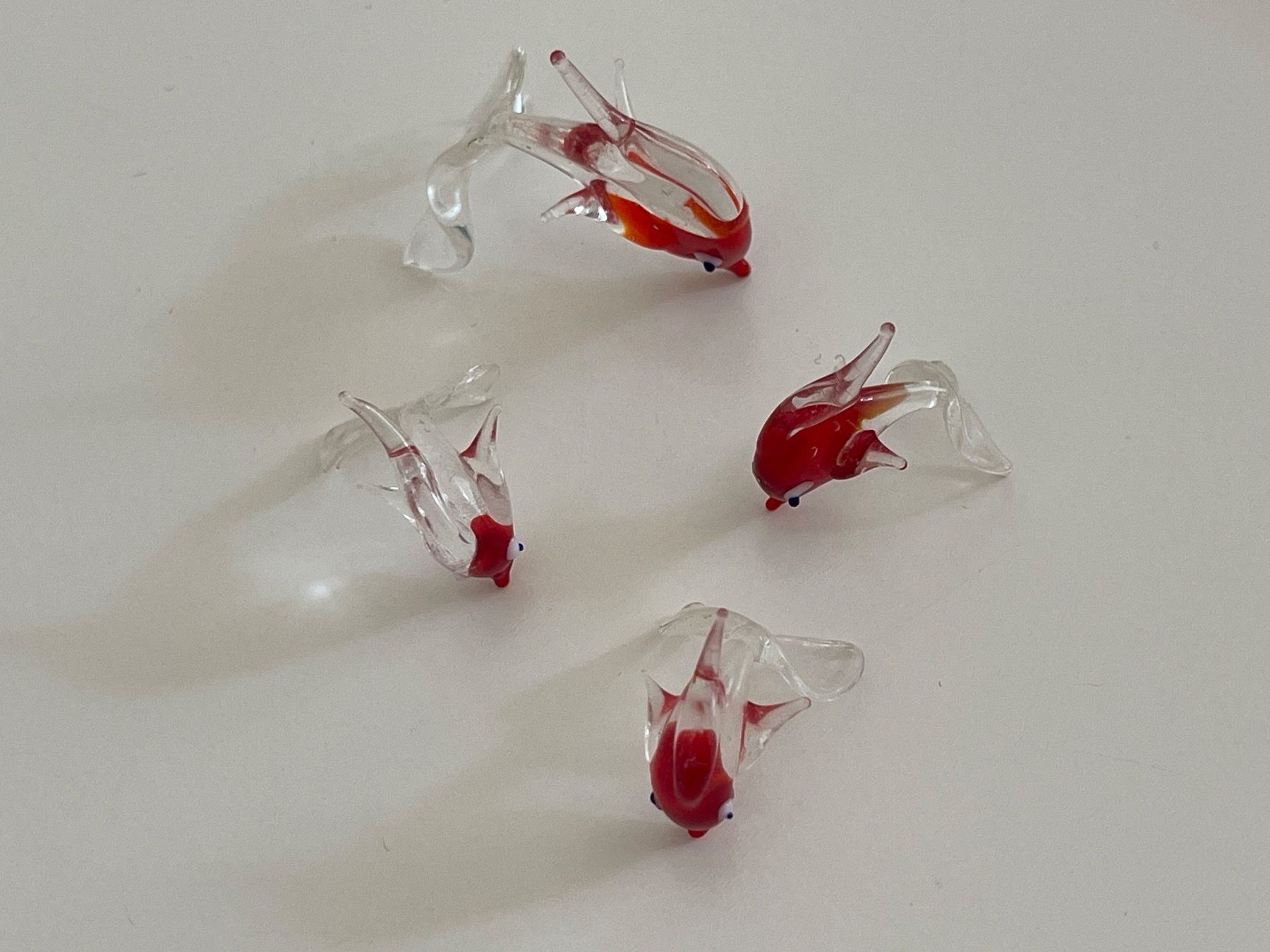 Statuette: Glas Fische – Usato da Solothurn venduto da Vintage87 1