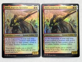 2x Baird, Argivian Recruiter Foil MTG Dominaria United 🛡️