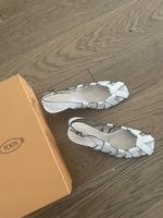 NEU, TOD‘S Slingback Gr 40, Leder
