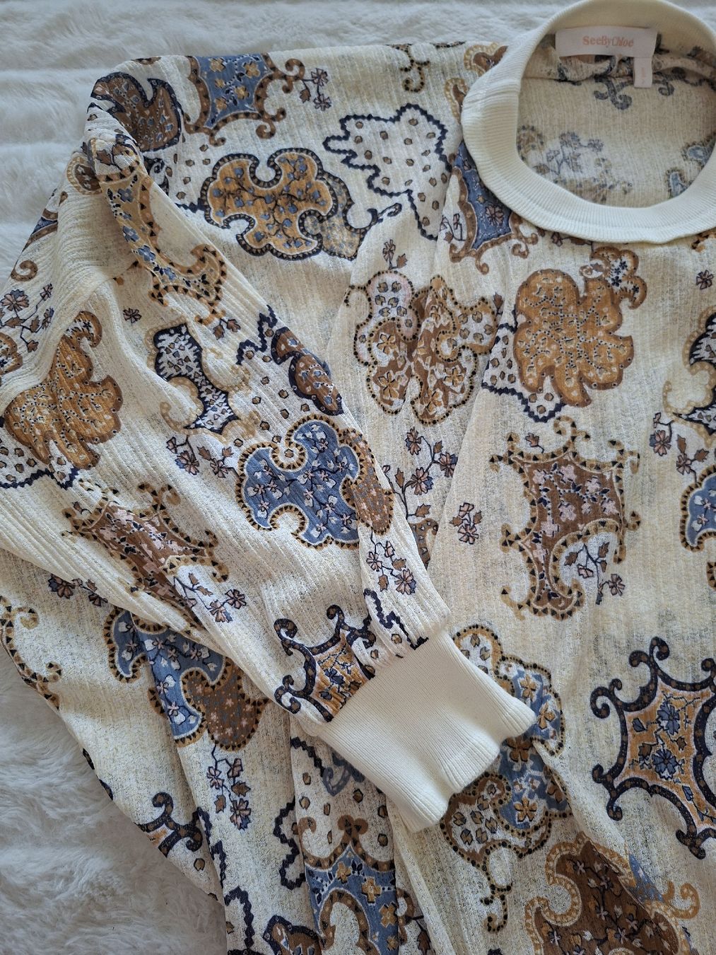 Chloé Maglioni & Felpe: Pull See By Chloé imprimé multicolore taille S excellent éta – Usato da Renens VD venduto da ser_j2fn 2