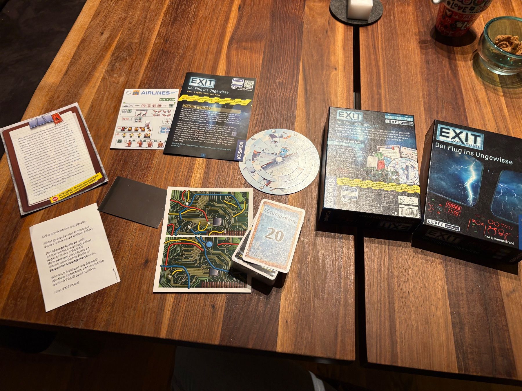 Kosmos Giochi: EXIT - Der Flug ins Ungewisse - neuwertig – Nuovo (secondo la descrizione) da Beromünster venduto da msklef 1