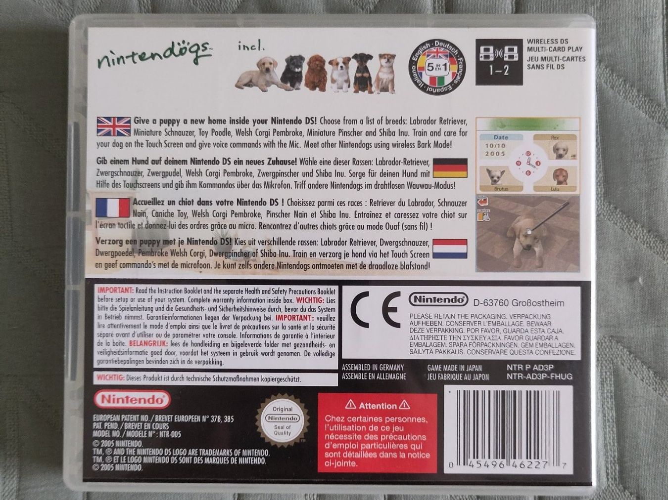 Nintendo Giochi: Nintendogs Labrador & Friends Nintendo DS – Usato da Bern venduto da jan_cg5c 1