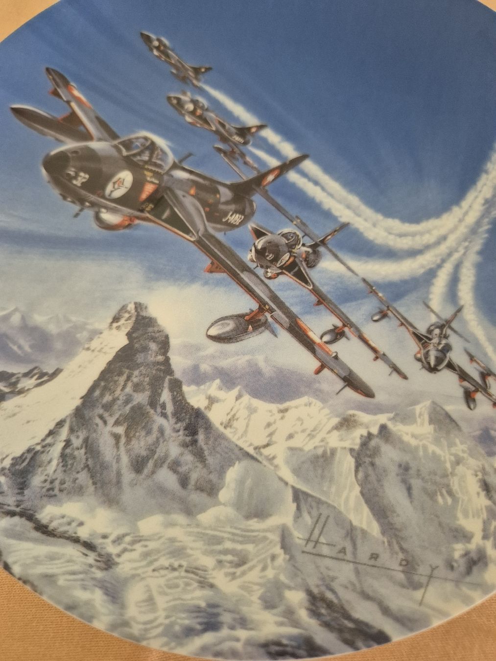 Piatti: Teller Patrouille Suisse "Formation Superbox" und "Schwan" – Usato da Eschlikon TG venduto da zuzanka80 4