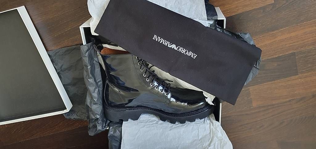 Scarpe da uomo: Neue Emporio Armani-Schuhe  – Usato da Zürich venduto da zuHause75 1