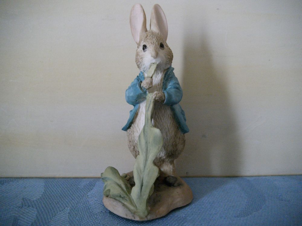 Sammelfigur Peter Rabbit eating Lettuce isst Salat mit OVP (Neu und ...