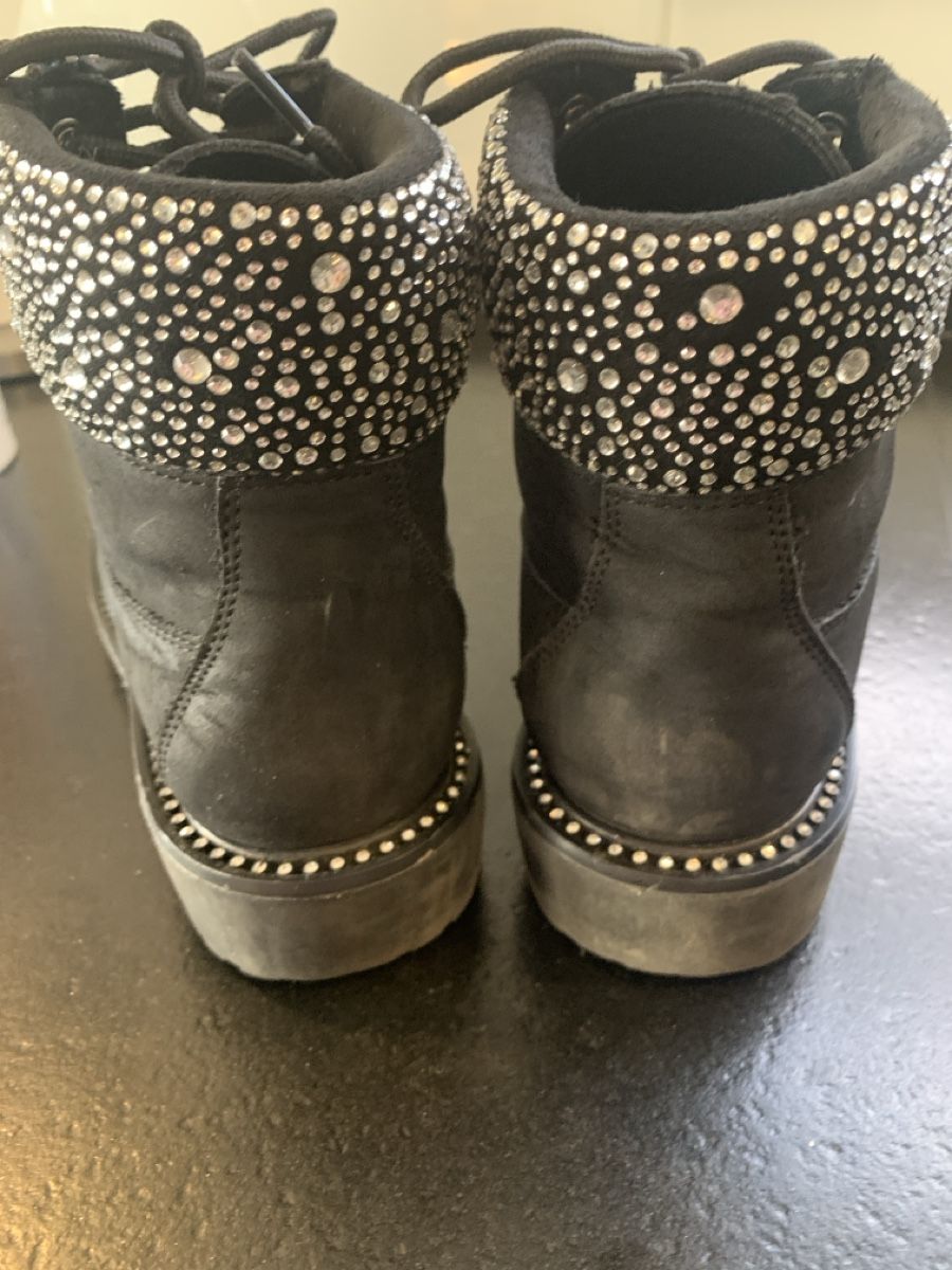 Scarpe da donna: Winterstiefeletten mit Glitzer in Grösse 38 – Usato da Ried-Brig venduto da sylvie1976 1