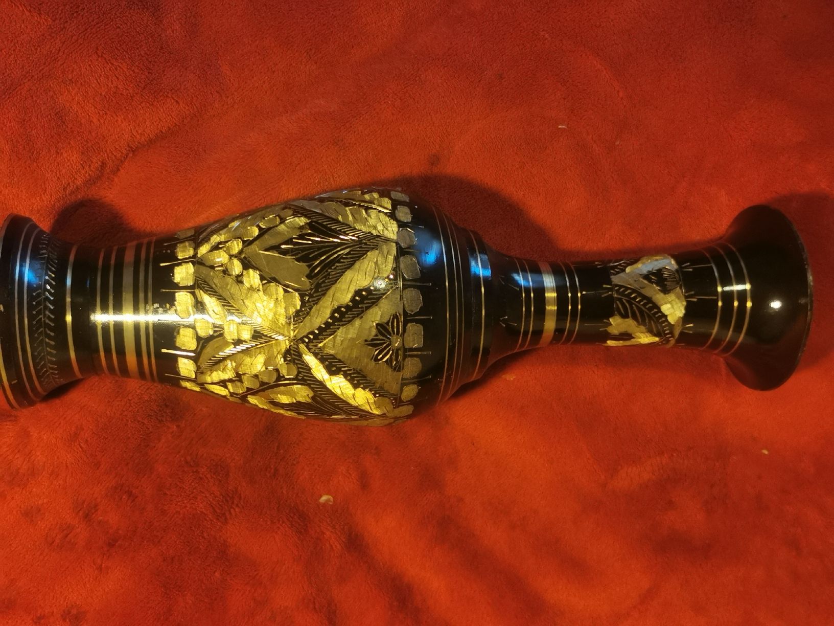 Vasi & Recipienti: Vase mit goldenen Ornamenten – Usato da Mellingen venduto da fra_g7y8 1