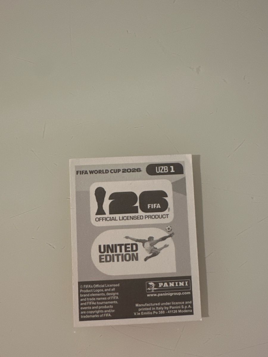 Panini Cartes à collectionner: Panini 2026 UZB1 – Neuf (Voir description) à Bern par akl_sy9s 1
