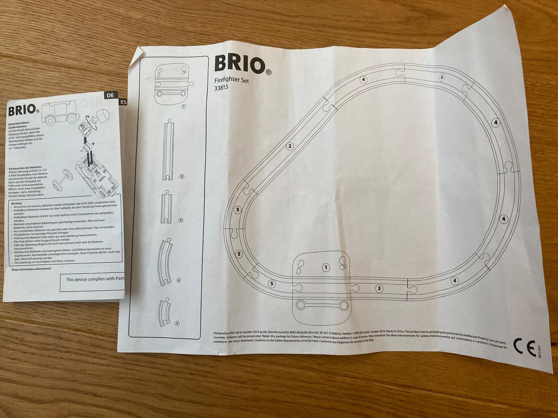 Brio Giocattoli: BRIO World Firefighter Set 33815 – Usato da Affeltrangen venduto da luis9p 4