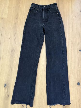 Zara Jeans schwarz, Straight Leg, Grösse 32