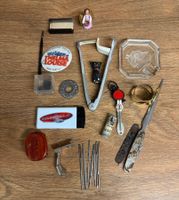 Flohmarktfund Raritäten Konvolut, Vintage Schmuck, Deko!