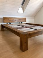 Lieferung GRATIS: Massivholz Bett, Bett