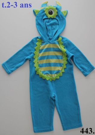 Costume monstre / Monster t. 2 - 3 ans