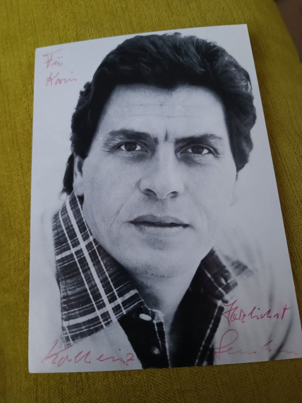 Autographes: Karlheinz Lemken - handsigniert – D'occasion à Menziken par Autogramme