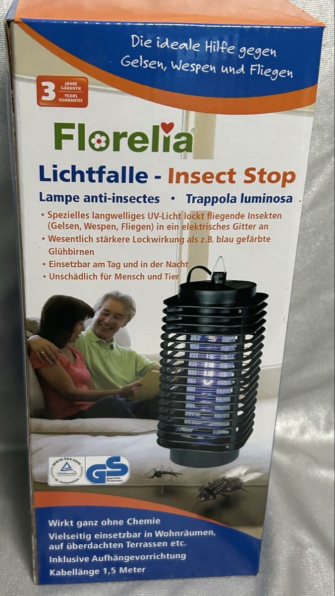 Altro per la casa: ***Insect Stop Lichtfalle ***NEU*** – Nuovo e nell'imballaggio originale da Winterthur venduto da stella67
