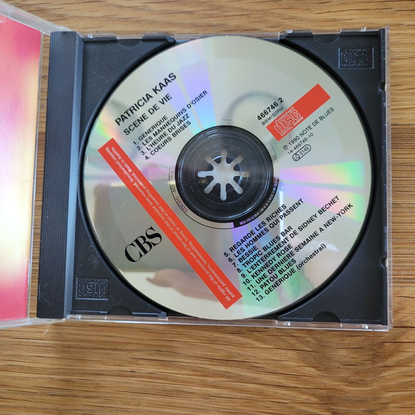 CD: CD Patricia Kaas Scène De Vie – Usato da Biel/Bienne venduto da Destockweb 1