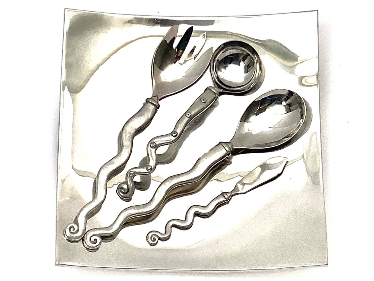 Set di posate: Salatbesteck Carrol Boyes Neu – Nuovo (secondo la descrizione) da Küsnacht ZH venduto da Vuit-on 1