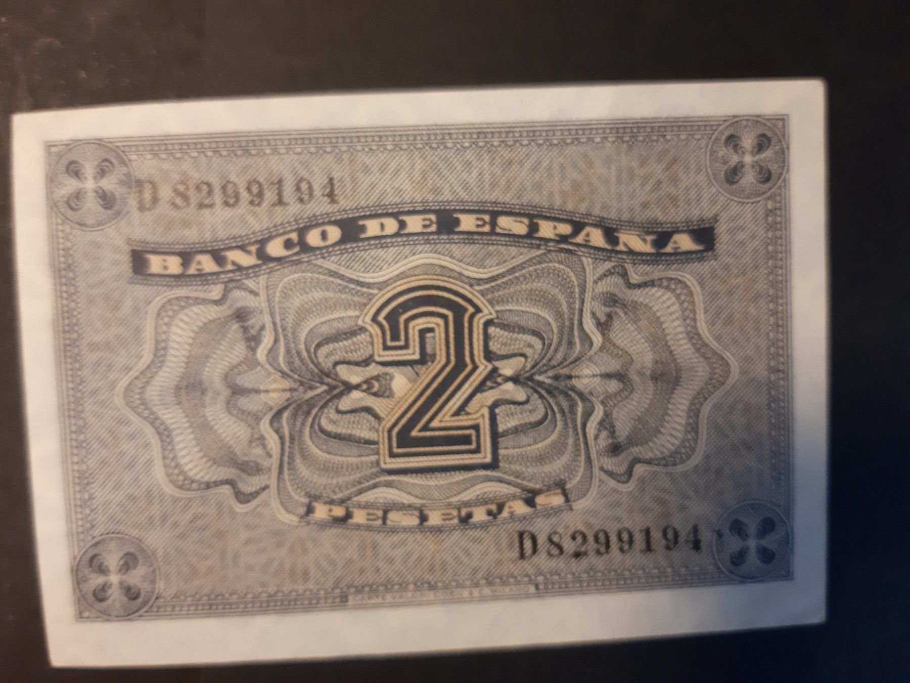 Banconote: Spanien 2 Pesetas 1938 - selten 99 % UNC – Nuovo (secondo la descrizione) da Bern venduto da scottie3014 1