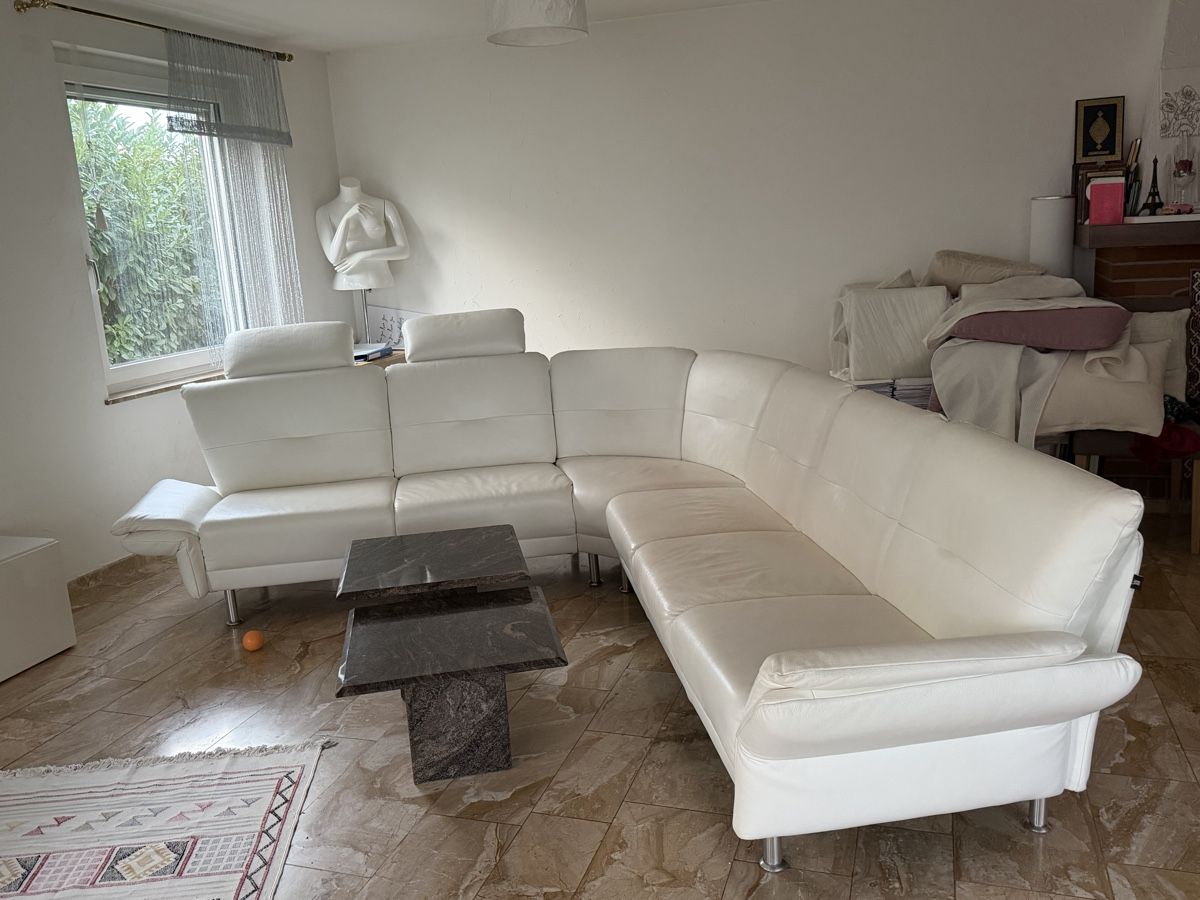 Sofas: LEU Swiss Dick-Leder Ecksofa von Schubiger – Neuf (Voir description) à Dietikon par Nieselchen