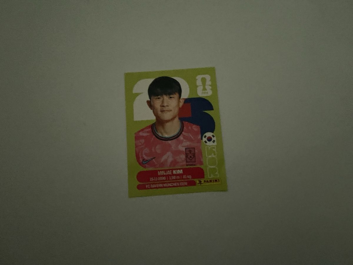 Panini Carte collezionabili: FIFA WM 2026 Minjae Kim KOR 4 – Nuovo (secondo la descrizione) da Winterthur venduto da Cobraforce