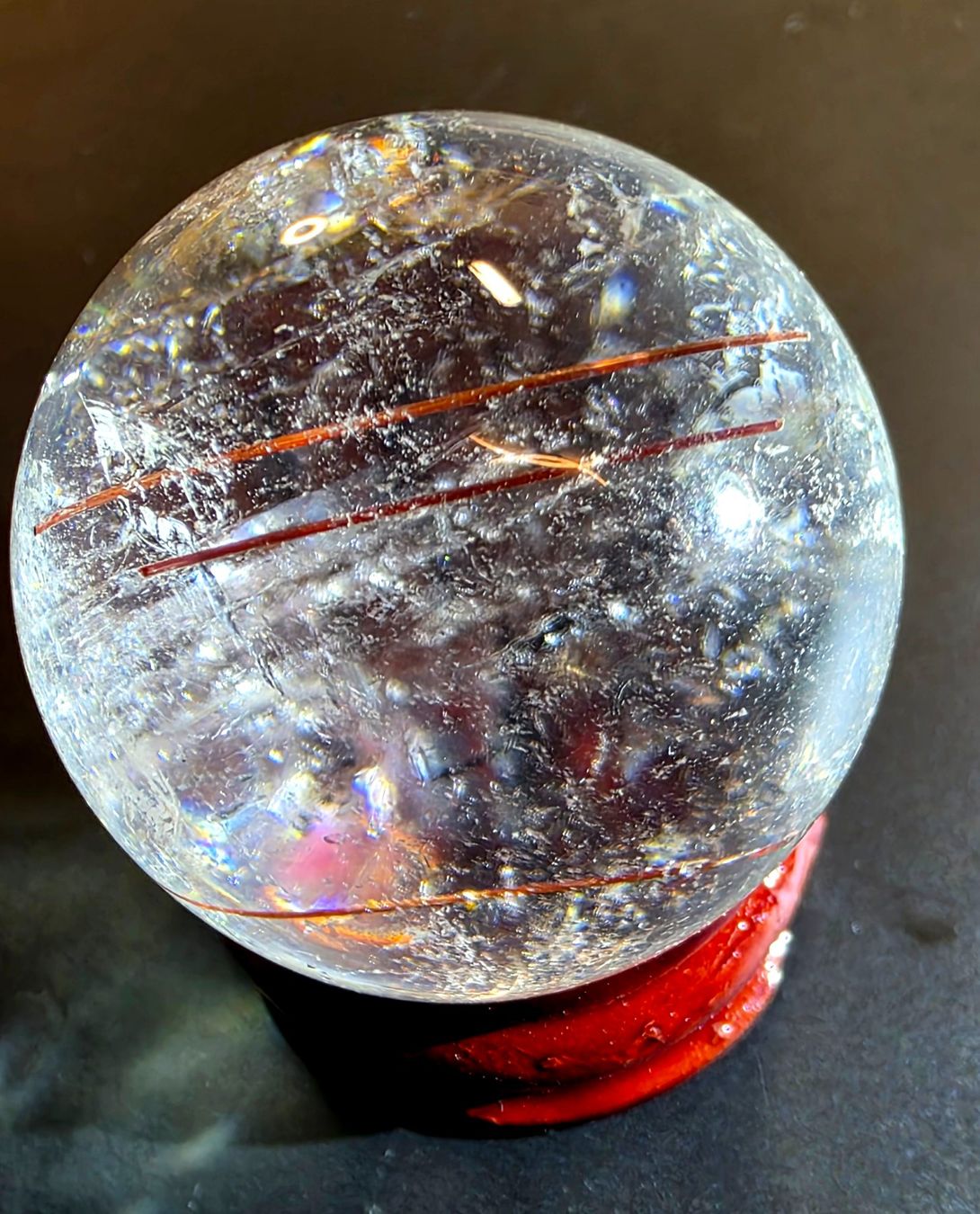 Minerali & Pietre curative: Kupferrutil Kugel F 28mm 31g – Nuovo (secondo la descrizione) da Matzingen venduto da Shay_Crystalz 1