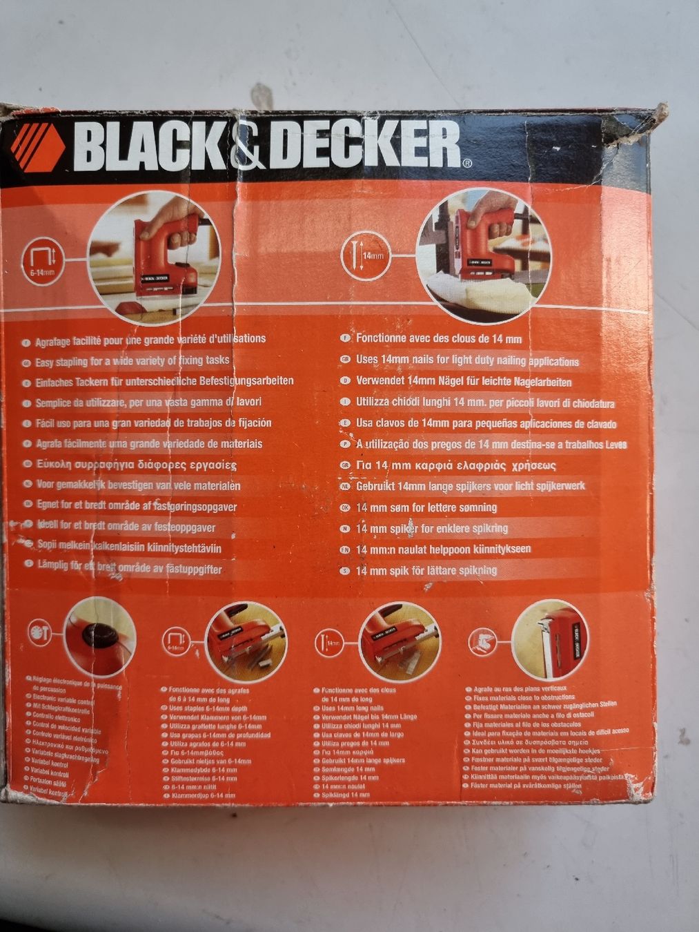 Alle Maschinen: Elektrotacker Black & Decker  – Gebraucht aus WIL SG von Sprin319 3