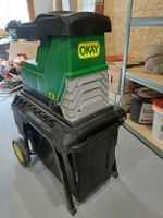 Gartenhäcksler Okay LSG2815 elektrisch wenig gebraucht 