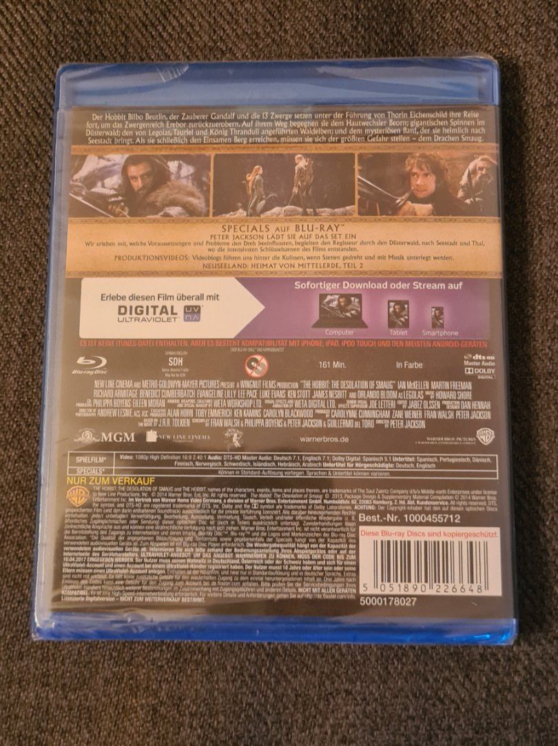 Tutti i DVDs: Der Hobbit Smaugs Einöde OVP (H) – Nuovo e nell'imballaggio originale da Oberkirch LU venduto da ThE_CoLLecTor666 1