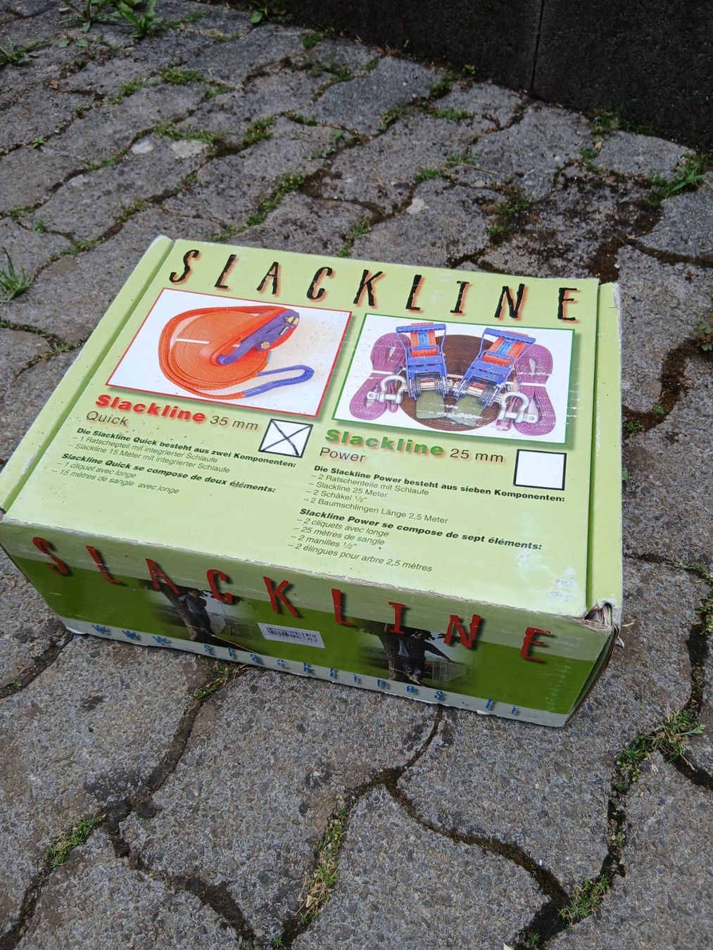 Slackline: Slackline Set Quick – Nuovo (secondo la descrizione) da Hittnau venduto da rem_pxl2 1