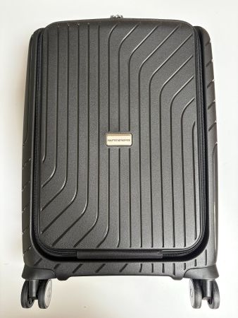 Haupstadtkoffer - TXL Handgepäck mit Laptopfach in Schwarz